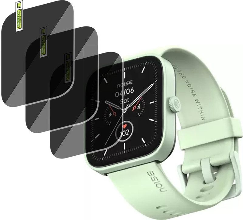 EJZATI Screen Guard for Noise Colorfit Caliber Smart Watch screen guard  (Pack of 3)