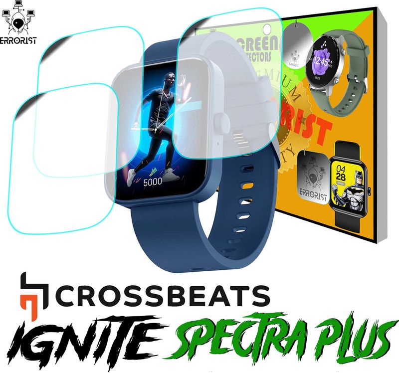 ERRORIST Screen Guard for CROSSBEATS IGNITE SPECTRA PLUS  (Pack of 3)