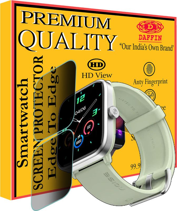 daffin Screen Guard for Noise ColorFit Pro 4  (Pack of 2)