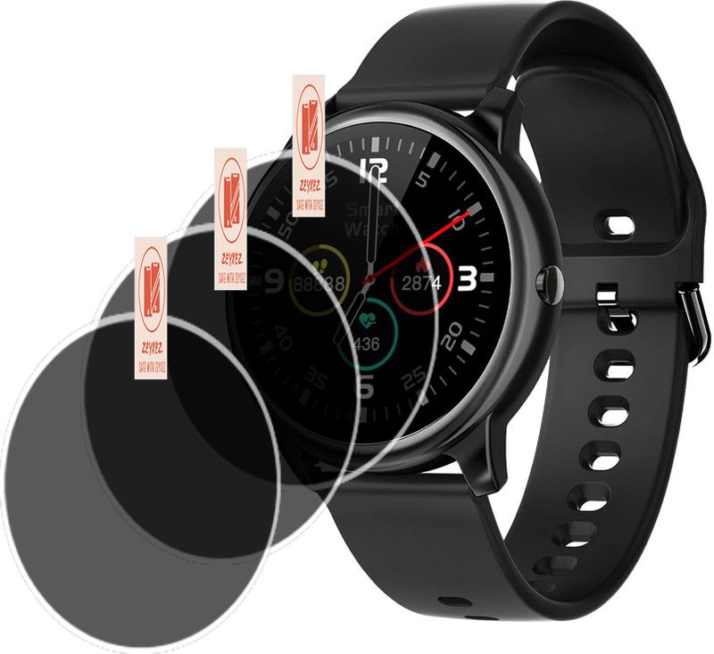 BluegetEnterprises Screen Guard for CROSSBEATS ORBIT BLUETOOTH SMARTWATCH  (Pack of 3)