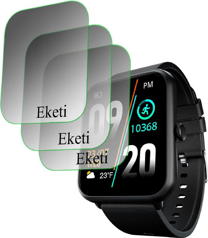 Eketi Screen Guard for Fire-Boltt Ninja Call Pro Plus Smartwatch  (Pack of 3)