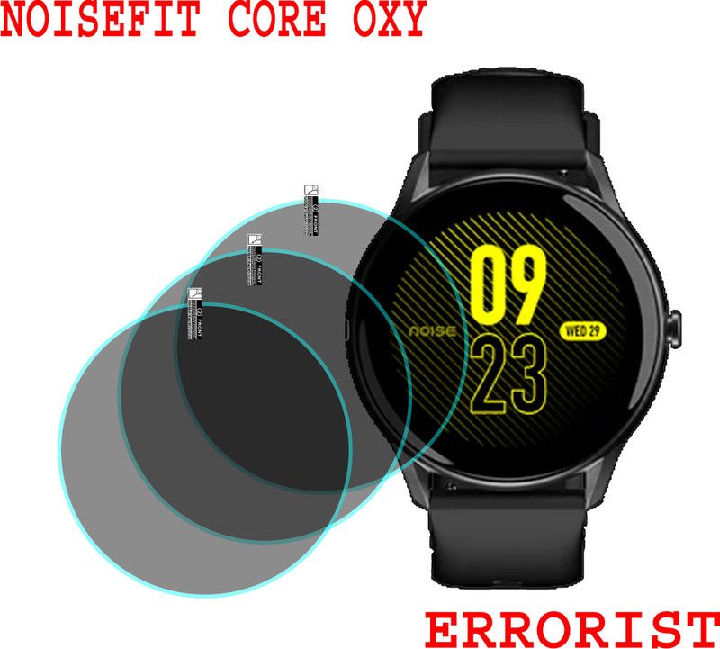 ERRORIST Screen Guard for NOISE FIT CORE OXY  (Pack of 3)