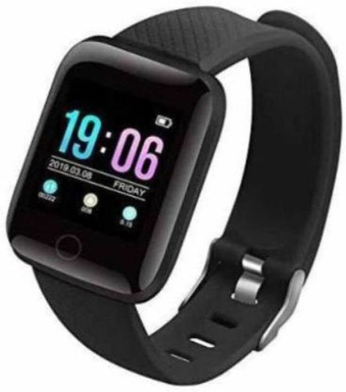 Clairbell CAU_387K_D13 Fitness band  (Black Strap, Size : Free Size)