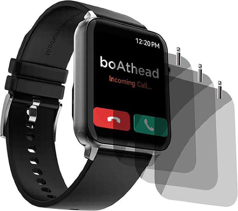 slwax Screen Guard for boAt Storm Call SMARTWATCH  (Pack of 3)