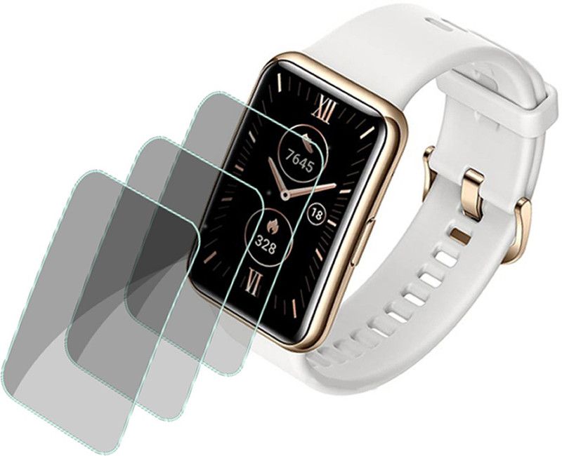 XAZE Screen Guard for Huawei Watch Fit Elegant Smartwatch  (Pack of 3)