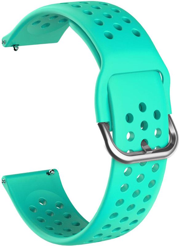 ACM Watch Strap Dot Belt for Corseca Snugar Smartwatch Band Turquoise Smart Watch Strap  (Blue)