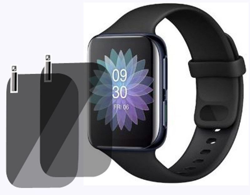 HI2U Screen Guard for Oppo Watch Free Smartwatch  (Pack of 2)