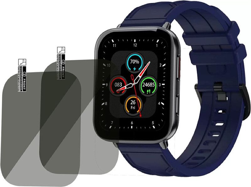 TXGO Screen Guard for Fire-Boltt Max Smartwatch  (Pack of 2)