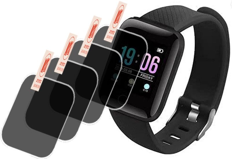 zeyxez Screen Guard for ATTRRIX ID116 SMARTWATCH  (Pack of 4)