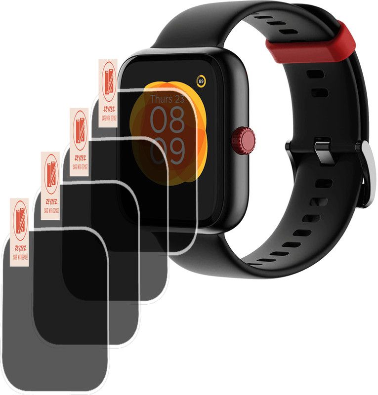 BluegetEnterprises Screen Guard for BOAT WATCH MYSTIQUE SMARTWATCH  (Pack of 4)