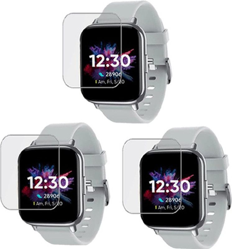 EJZATI Screen Guard for .DIZO WATCH 2 SMARTWATCH SCREEN TEMPERED  (Pack of 3)