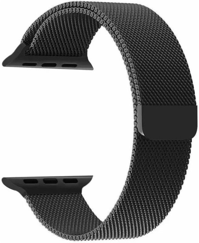 Melfo Magnetic Chain Compatible with Fire-Boltt Ring Pro Bsw029 Smart Watch Strap  (Black)