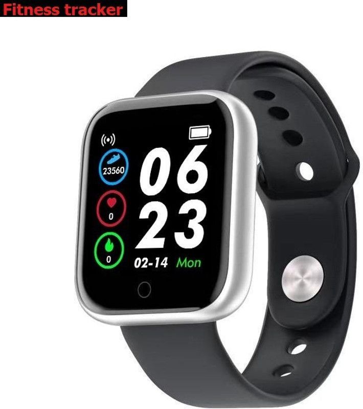 Jocoto S1242 (D20) ADVANCE MULT FACES HEART RATE SMART WATCH BLACK(PACK OF 1) Smartwatch  (Black Strap, free)