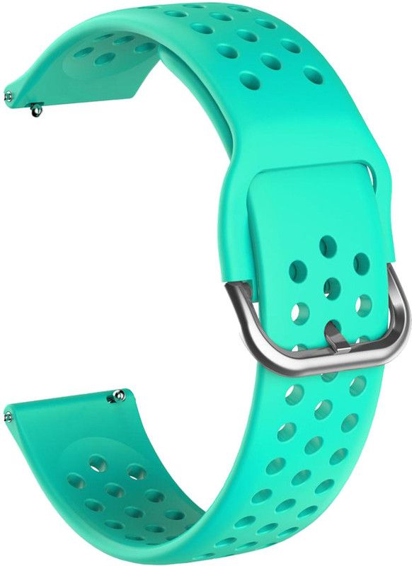 ACM Watch Strap Dot Belt for Zepp E Smartwatch Band Turquoise Smart Watch Strap  (Blue)