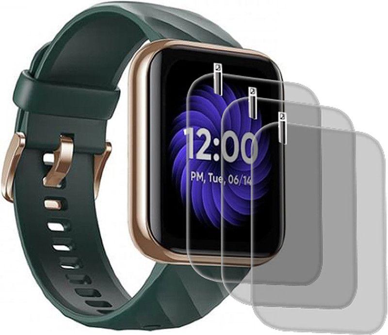 slwax Screen Guard for Dizo Watch D Sharp Screen Guard Smartwatch  (Pack of 3)