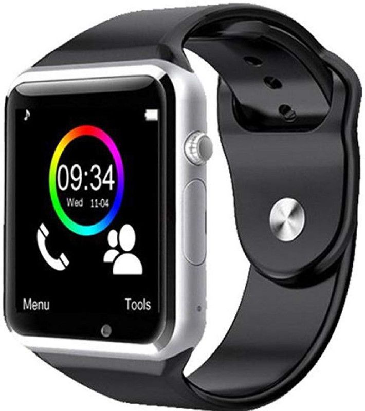 TUVOK Calling Android mobile watch with Camera Smartwatch  (Black Strap, Free)