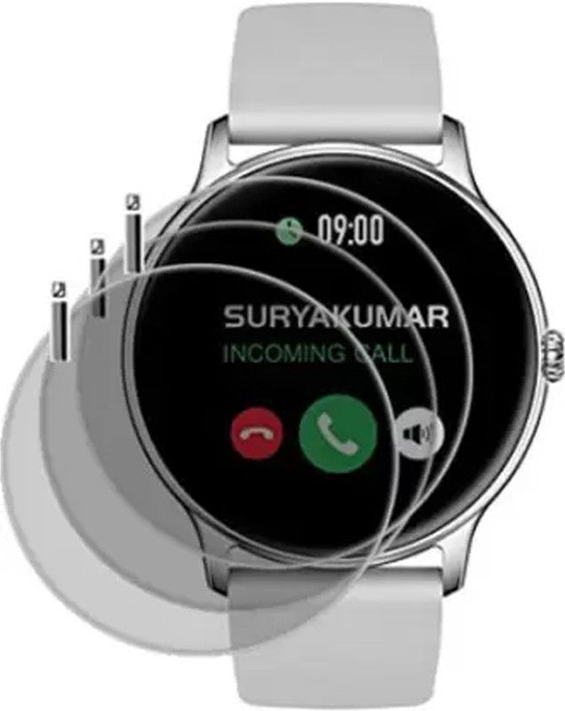 XAZE Screen Guard for Maxima Max Pro Knight Smartwatch  (Pack of 3)
