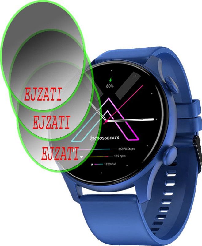 EJZATI Screen Guard for CROSSBEATS ORBIT APEX SAMRTWATCH  (Pack of 3)