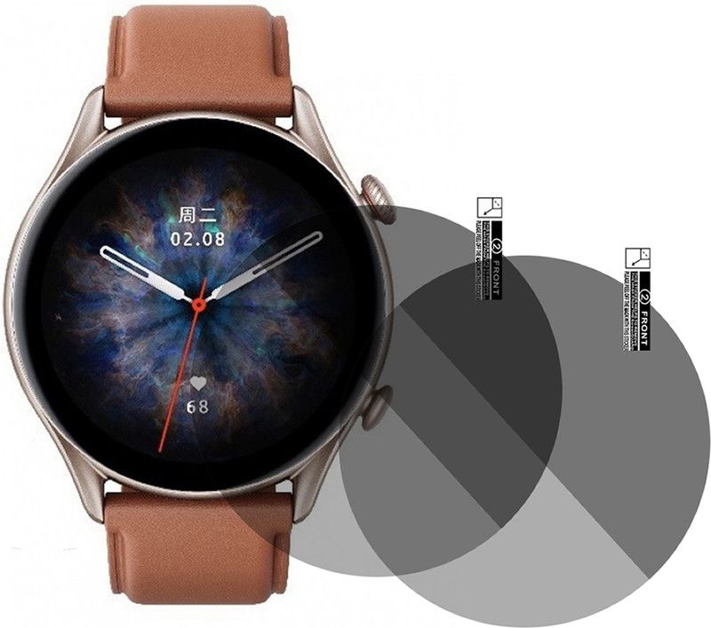 TXGO Screen Guard for Amazfit GTS 3 pro Smartwatch  (Pack of 2)