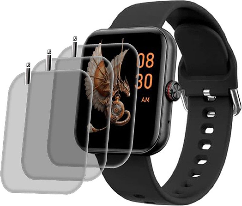 slwax Screen Guard for Crossbeats Ignite S3 Pro Smartwatch  (Pack of 3)