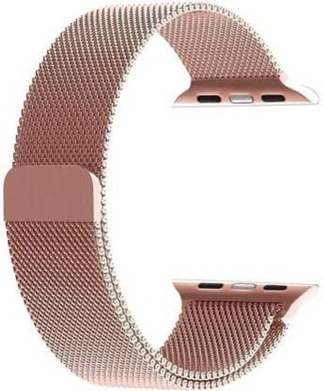 zenax Metallic Band (38MM/40MM') Compatible with Smart Watch Smart Watch Strap  (Pink)