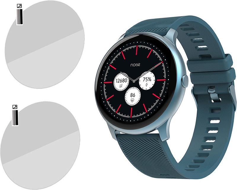 daffin Screen Guard for NoiseFit Evolve Smartwatch  (Pack of 2)