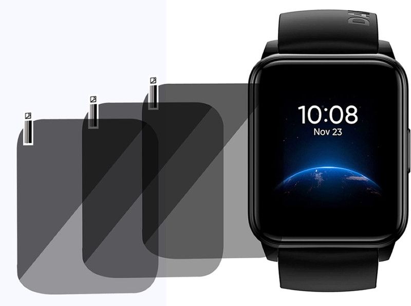 xzote Screen Guard for Realme Watch 2 Smartwatch  (Pack of 3)
