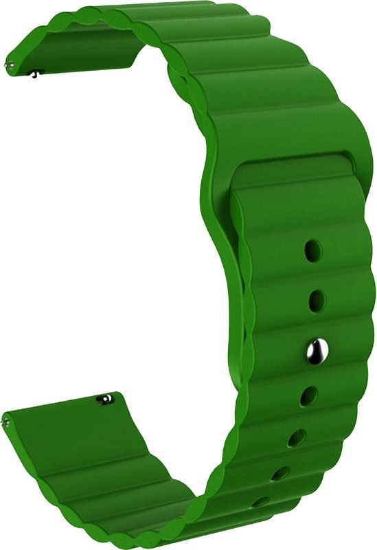 ACM Watch Strap Wave Belt for Gionee Gbuddy Gsw5 Smartwatch Band Green Smart Watch Strap  (Green)