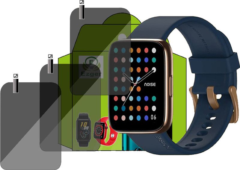 EZGER Screen Guard for NOISE COLORFIT ULTRA 2 SMARTWATCH SCREEN GUARD  (Pack of 3)