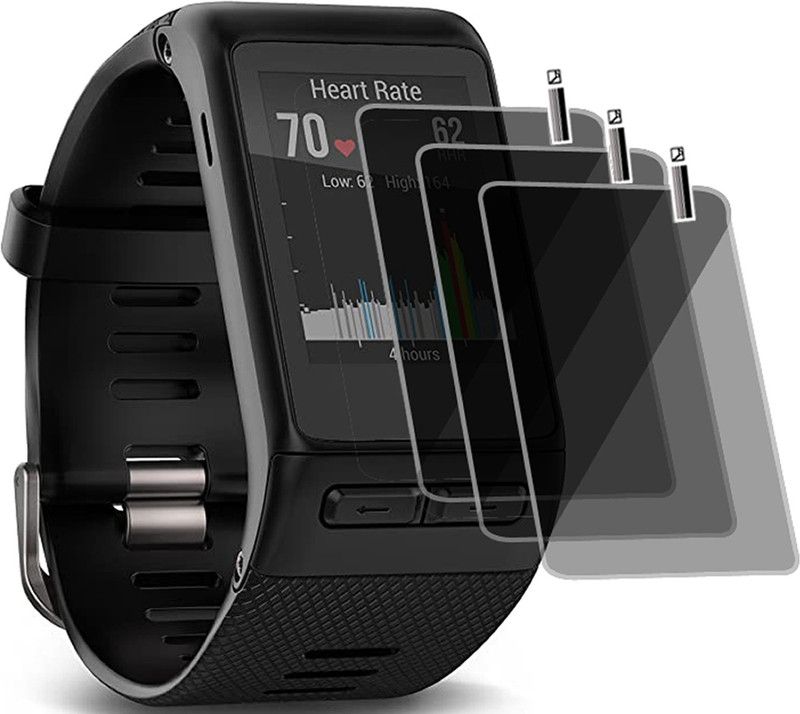 xzote Screen Guard for Garmin vívoactive HR GPS Smartwatch  (Pack of 3)