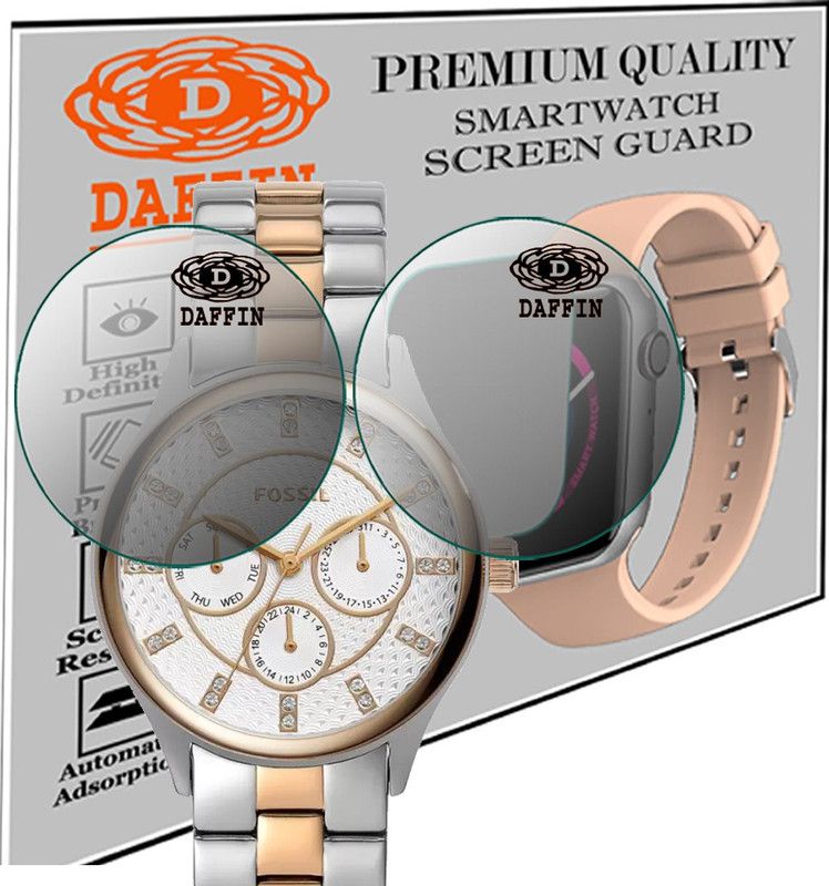 daffin Screen Guard for FOSSIL BQ1564 Modern Sophisticate Analog Watch - For Women  (Pack of 2)
