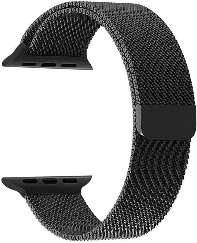 flex boom FBmetellica blk Smart Band Strap  (Black)