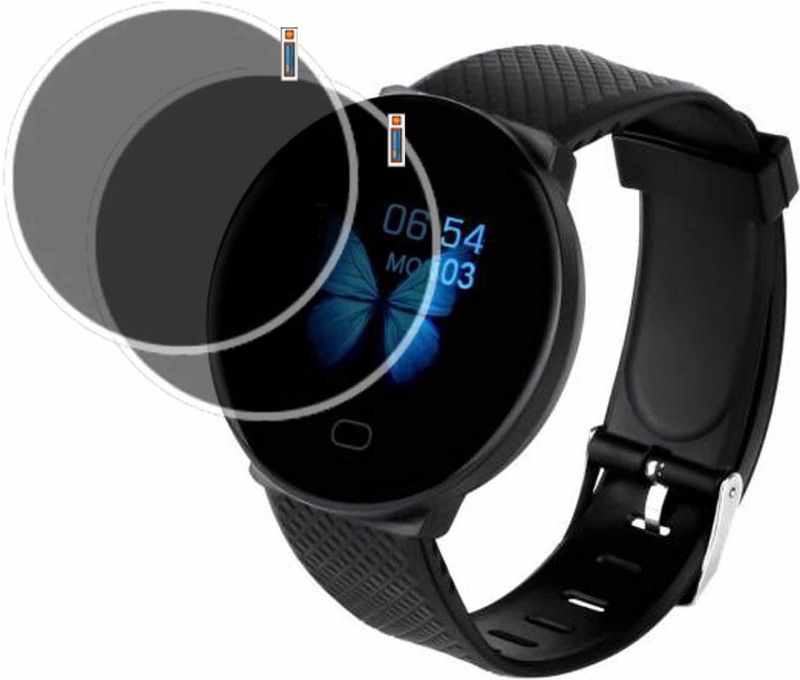 QZXCEON Screen Guard for PIQANCY d19 SMARTWATCH SCREEN  (Pack of 2)