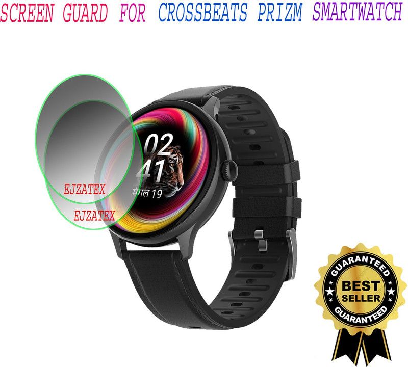 ejzatex Screen Guard for CROSSBEATS PRIZM SMARTWATCH  (Pack of 2)
