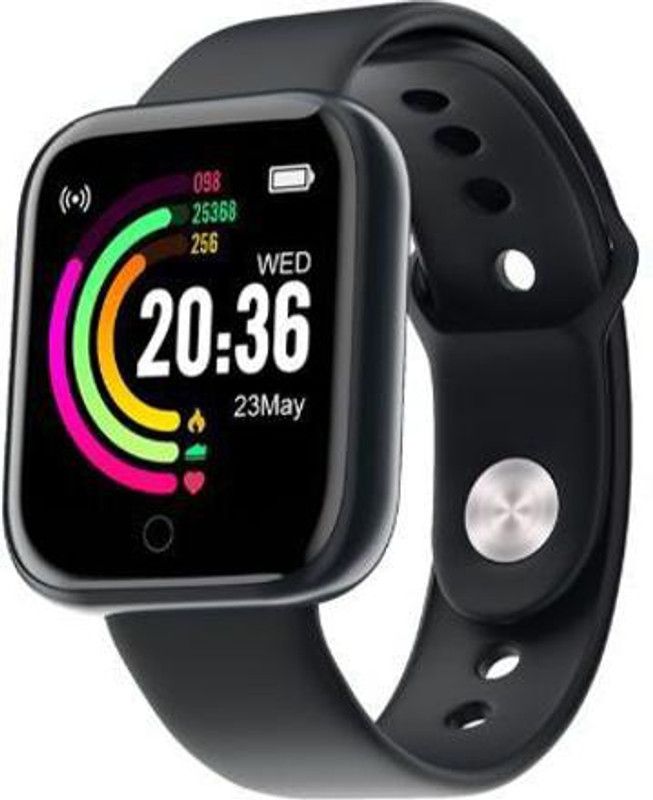 SYARA DRN_141M_Y68 Fitness band  (Black Strap, Size : Free Size)