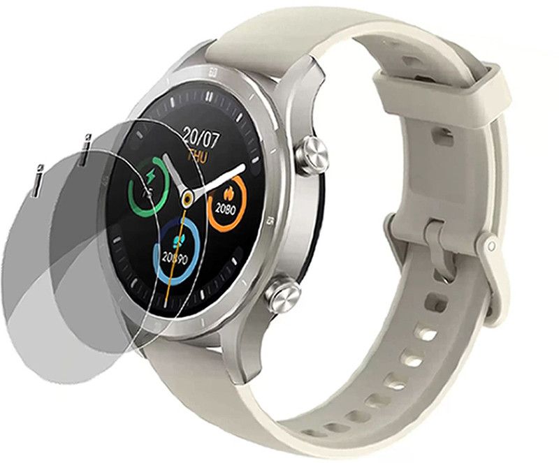slwax Screen Guard for Realme TechLife Watch R100 Smartwatch  (Pack of 2)