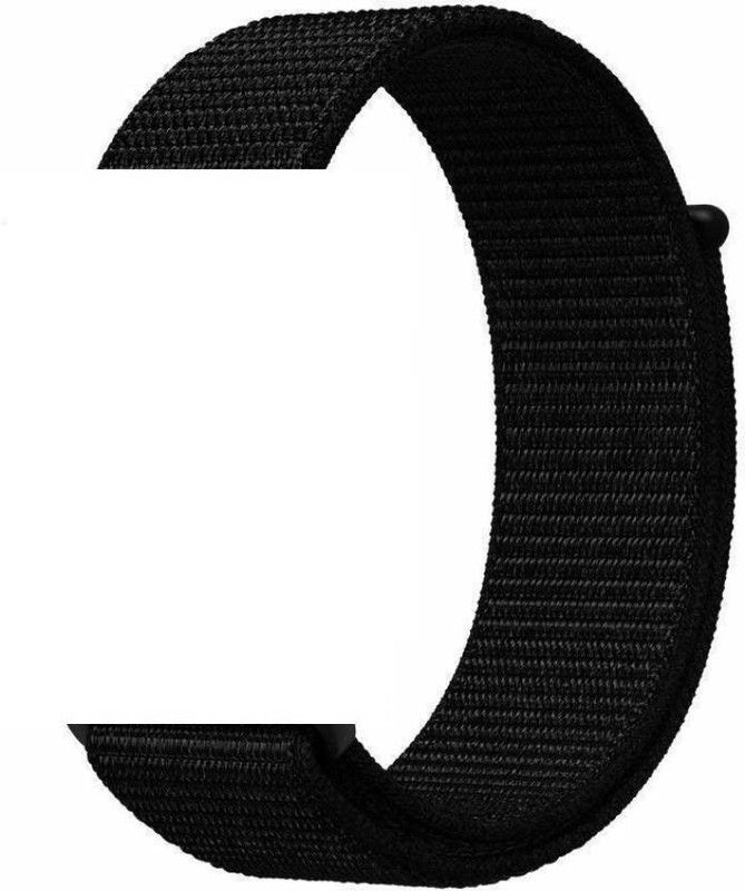 V-TAN PREMIUM REPLACEMENT WATCH STRAP NYLON 42/44MM-BLACK Smart Watch Strap  (Black)