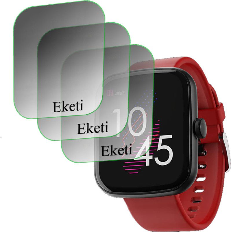 Eketi Screen Guard for boAt Wave Beat Smartwatch  (Pack of 3)