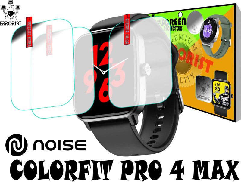 ERRORIST Screen Guard for NOISE COLORFIT PRO 4 MAX  (Pack of 3)