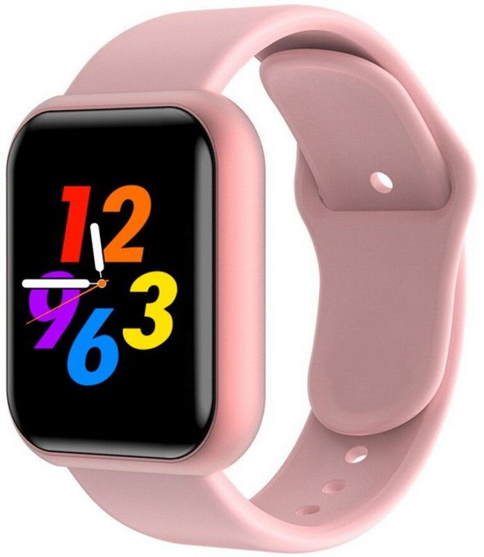 Infinizy Bluetooth Smart FT-20 Pro Watch with Sleep| Sports| heartrate monitor Smartwatch  (Rose Gold Strap, Free Size)