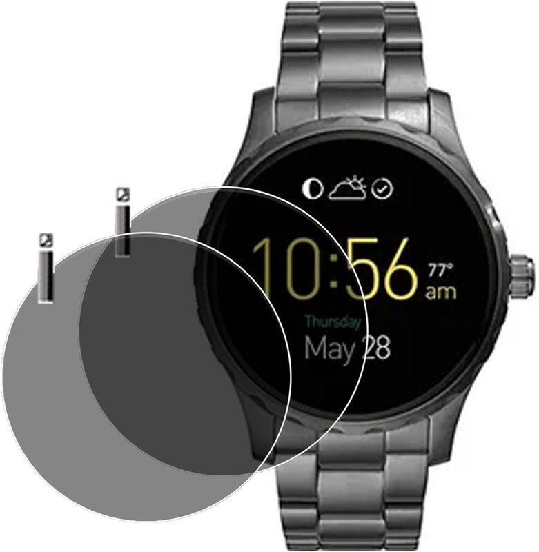 TZWE Screen Guard for Fossil Q Marshal smart watch  (Pack of 2)