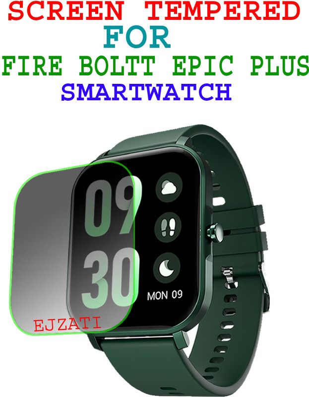 EJZATI Screen Guard for FIRE BOLTT EPIC PLUS SMARTWATCH  (Pack of 1)