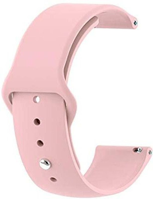 AOnes 22mm Silicone Belt Watch Strap Compatible for Coros Pace 2 Smart Watch Strap  (Pink)