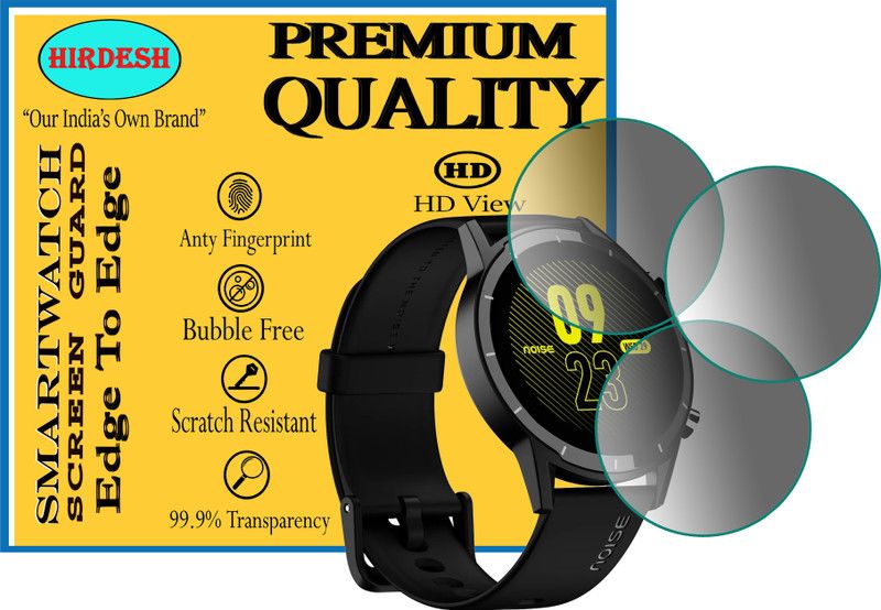 hirdesh Screen Guard for NoiseFit Core 2  (Pack of 3)