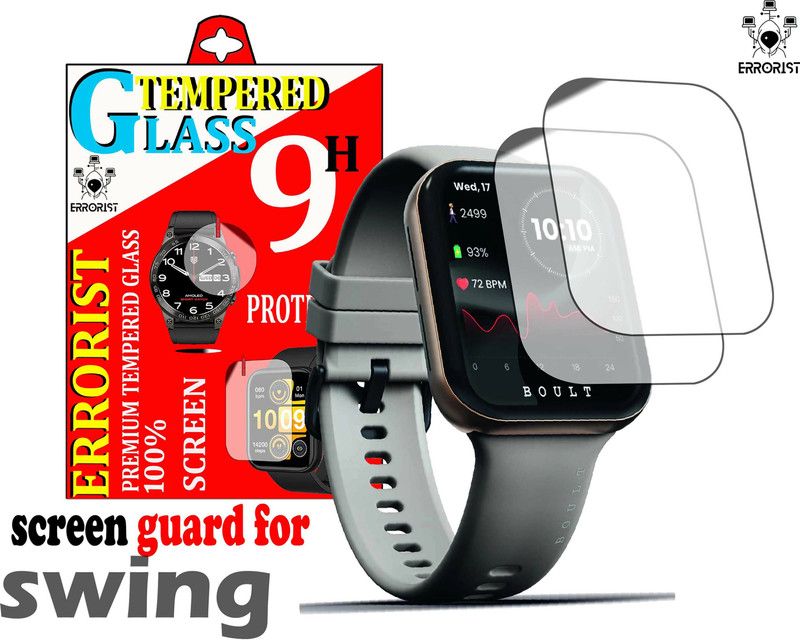 ERRORIST Screen Guard for BOULT SWING  (Pack of 2)