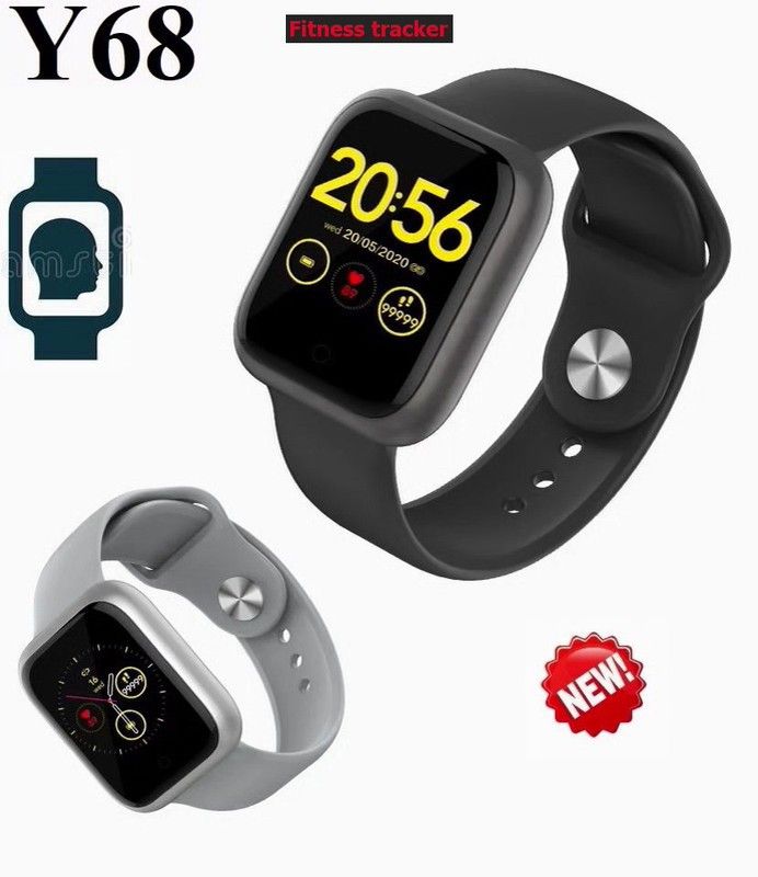 Jocoto S1294 (D20) MAX ACTIVITY TRACKER HEART RATE SMART WATCH BLACK(PACK OF 1) Smartwatch  (Black Strap, free)