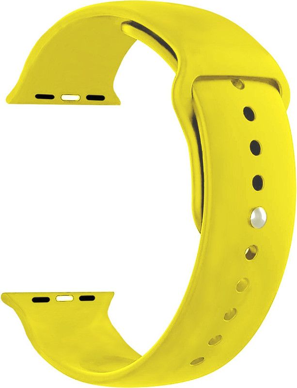 ACM Sliding Watch Strap Silicone Belt for |Rd X-2 Smartwatch Sports Yellow Smart Watch Strap  (Yellow)