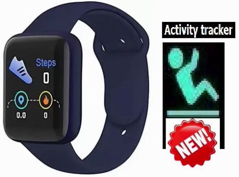 Bashaam S1093 (D20) LATEST ACTIVITY TRACKER FITNESS TRACKER SMART WATCH BLACK(PACK OF 1) Smartwatch  (Black Strap, free)