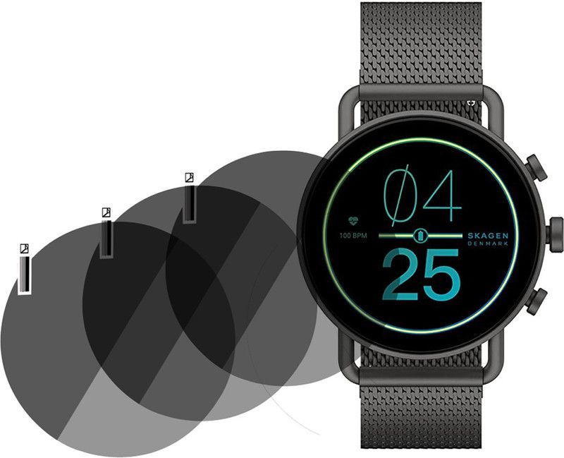 HI2U Screen Guard for Skagen Falster Gen 6 SmartWatch  (Pack of 3)