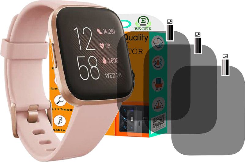 EZGER Screen Guard for FITBIT Versa 2 Smartwatch  (Pack of 3)